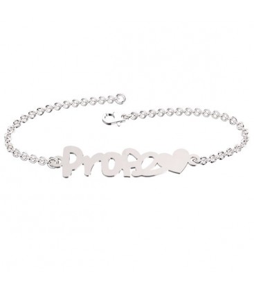 Pulsera Profe Plata Carrie